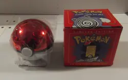 *READ* Poliwhirl Pokemon 23K Gold Plated Trading Card Burger King 1999 Sealed - Image 1