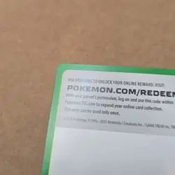 Pokemon TCG Misprint Error Blank Code Card Mega Evolutions - Image 4