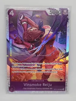 One Piece Card Game Legacy of the Master VINSMOKE REIJU SR OP12-063 ENGLISH CCG - Image 1