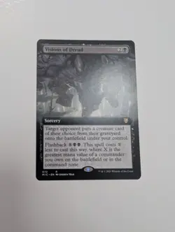 MTG - Visions of Dread (Extended Art) - Commander: Innistrad: Midnight Hunt NM/M - Image 1