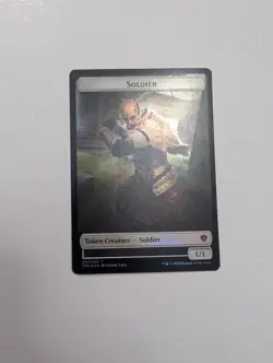 MTG - Soldier 004/Zombie 009 Token (Foil)- Dominaria United (DMU) NM/M Condition - Image 1