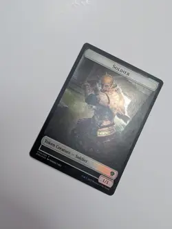 MTG - Soldier 004/Zombie 009 Token (Foil)- Dominaria United (DMU) NM/M Condition - Image 2