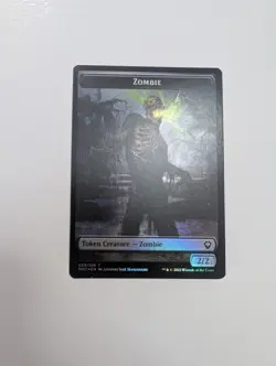 MTG - Soldier 004/Zombie 009 Token (Foil)- Dominaria United (DMU) NM/M Condition - Image 4