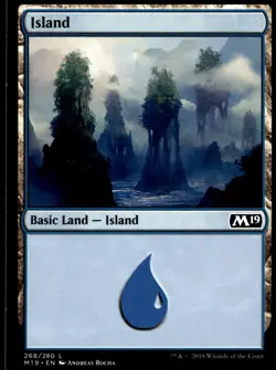 Island (268) Core Set 2020 #268 MTG TCG - Image 1