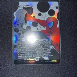 MTG Magic The Gathering Spider-Man Comeuppance Borderless Foil Mythic 0001 - NM - Image 1