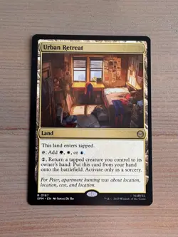 Urban Retreat - 187 - MTG: Marvel’s Spider-Man: Eternal-Legal - Rare - Regular - Image 1