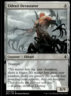 Eldrazi Devastator Battle for Zendikar #7 MTG TCG - Image 1