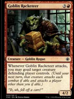 Goblin Racketeer Conspiracy: Take the Crown #53 MTG TCG - Image 1