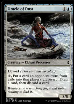 Oracle of Dust Battle for Zendikar #63 MTG TCG - Image 1