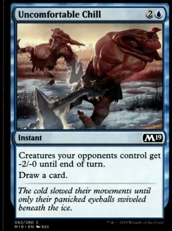 Uncomfortable Chill Core Set 2019 #82 MTG TCG - Image 1