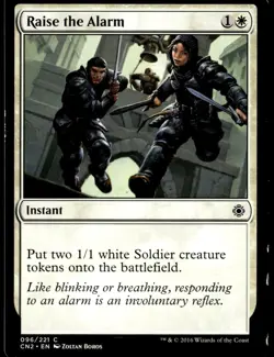 Raise the Alarm Conspiracy: Take the Crown #96 MTG TCG - Image 1