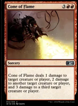 Cone of Flame Welcome Deck 2016 #12 MTG TCG - Image 1