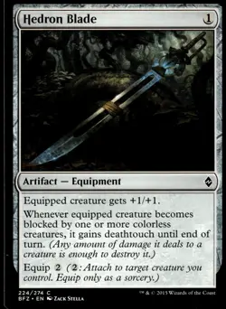 Hedron Blade Battle for Zendikar #224 MTG TCG - Image 1