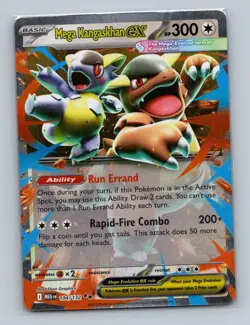 1x Mega Kangaskhan ex #104/132 Pokemon Mega Evolution - Pokemon NM - Image 1