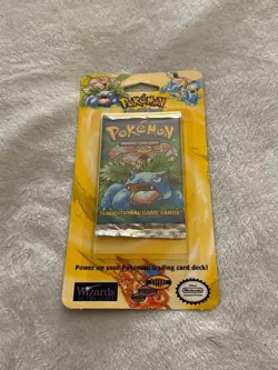 Pokemon Base Set Unlimited (1999) - Venusaur Art Blister Pack - New + Unweighed - Image 1