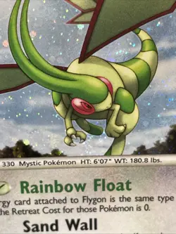 Pokemon Flygon 5/111 Rising Rivals Holo Rare LP Swirl - Image 2