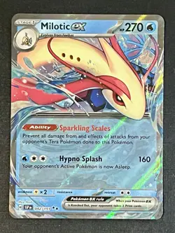 Pokemon SV: Surging Sparks Milotic ex 042/191 Double Rare A - Image 1
