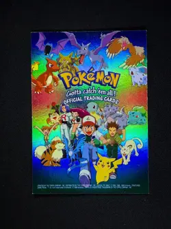 topps Pokemon TV Animation Edition Series 1 Rainbow Foil Checklist - Image 1