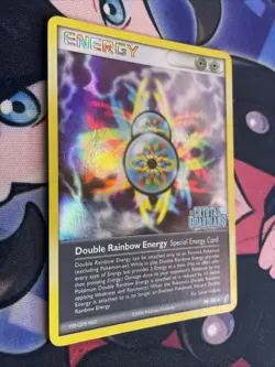Double Rainbow Energy 88/100 Pokemon TCG Crystal Guardians Reverse Holo MP - Image 2