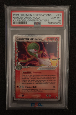 PSA 10 Gem Mint Pokemon Celebrations #93 Gardevoir EX Holo - Image 1