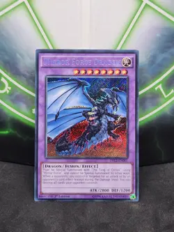 Yugioh Mirror Force Dragon DRL2-EN005 Secret Rare 1st Edition NM - Image 1