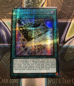 *** SHINING SARCOPHAGUS *** 1ST EDITION STARLIGHT RARE MP25-EN005 YUGIOH! - Image 1