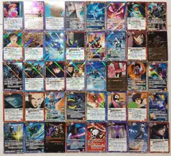 Lot of 40 Japanese Battle Spirits Holo Card set TCG - Image 1