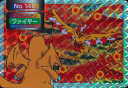 Pokemon Card Moltres 146 Topsun Nintendo Prism Holo Japanese F2490 - Image 1