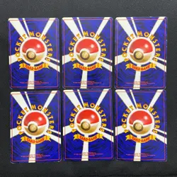 Jungle 1997 Normal Card Set of 6 Japanese Pokemon Card Old Back S007229 - Image 2