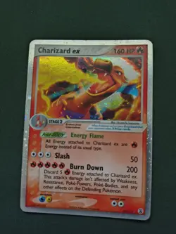 Pokemon TCG Charizard EX Holo Ultra Rare Card 105/112 FireRed & LeafGreen - Image 1