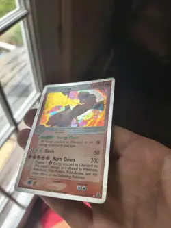Pokemon TCG Charizard EX Holo Ultra Rare Card 105/112 FireRed & LeafGreen - Image 2