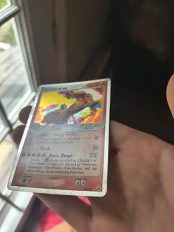 Pokemon TCG Charizard EX Holo Ultra Rare Card 105/112 FireRed & LeafGreen - Image 3