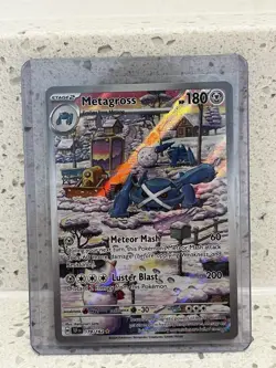 Pokemon Metagross TCG Scarlet & Violet Temporal Forces Holo Card 178/162 - Image 2