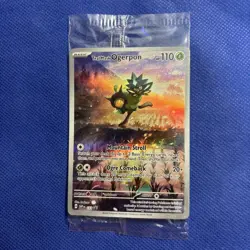 Pokemon TCG Twilight Masquerade Teal Mask Ogerpon Promo Card Factory Sealed -B - Image 1