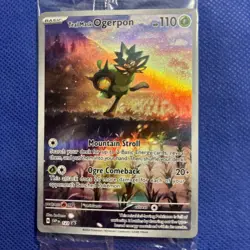 Pokemon TCG Twilight Masquerade Teal Mask Ogerpon Promo Card Factory Sealed -B - Image 2