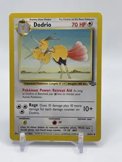 NM Dodrio 34/64 - Jungle Set Unlimited - WOTC - Pokemon Card - 1999 - A0 - Image 1