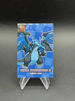 Mega Charizard X Cracked Ice Holo Pokemon Card Database Team Rocket Peru - Image 1