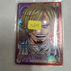 Sanji PRB01-001 Leader Alt Art The Best One Piece Card English NM Free Shipping - Image 1