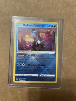Radiant Greninja 046/189 Swsh10: Astral Radiance Holo Pokemon Card - Near Mint - Image 1