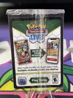 2025 Pokemon Journey Together N’s Reshiram Promo Card 167/159 Sealed - Image 2