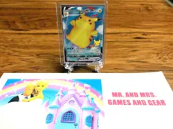 HOLO Surfing Pikachu VMAX 009/025 NM / M - Pokemon 25th Celebrations Card - Image 1