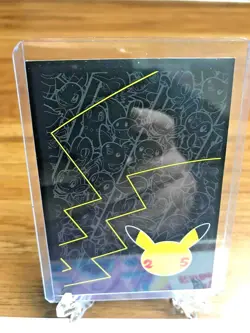 HOLO Surfing Pikachu VMAX 009/025 NM / M - Pokemon 25th Celebrations Card - Image 3