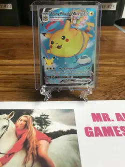 HOLO Flying Pikachu VMAX 007/025 - NM / M - Pokemon 25th Celebrations Card - Image 2