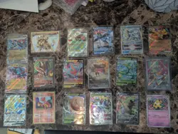 Pokemon Card Lot 18x Vmax/Full Art Holo + Charizard - Image 1