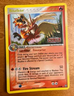 5/108 Blaziken Pokemon TCG Card Reverse Holo - EX Power Keepers - Image 1