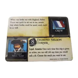 Pirates CSG Fire and Steel # 093 Diamond Nelson Turner / Father Ducet Crew Card - Image 1