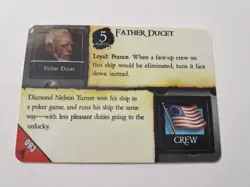 Pirates CSG Fire and Steel # 093 Diamond Nelson Turner / Father Ducet Crew Card - Image 2