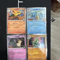 Pre Release Promo Destined Rivals Build And Battle Lot Of 4 + 2 free ex cards - Image 1