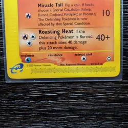 Ninetales 025/147 Rare Aquapolis Pokemon Card - Image 3