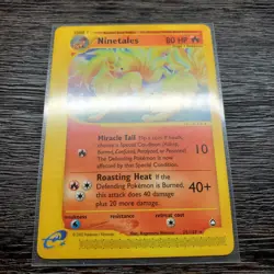 Ninetales 025/147 Rare Aquapolis Pokemon Card - Image 4